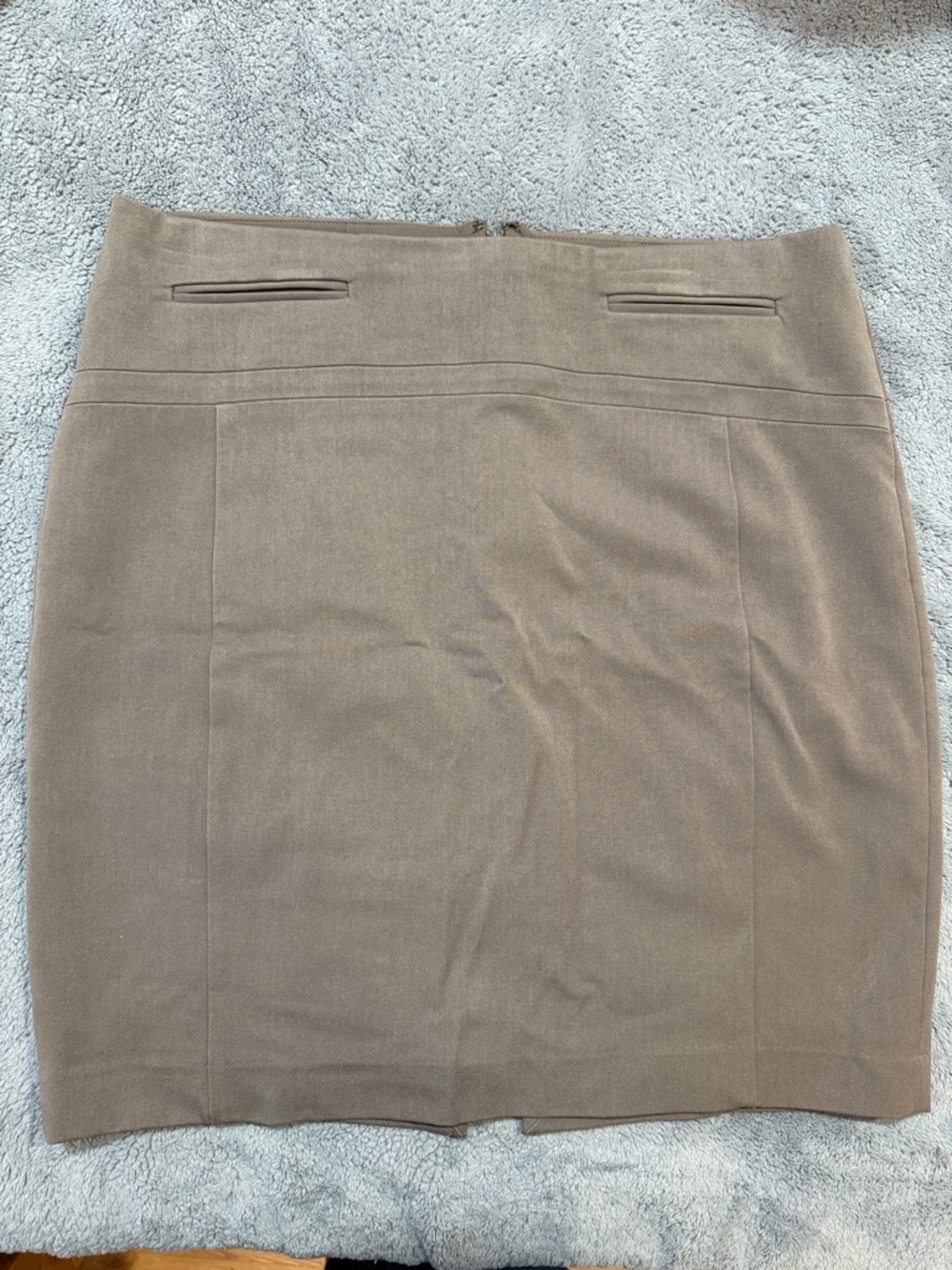 Express Taupe Pencil Skirt - Neutral Work Staple